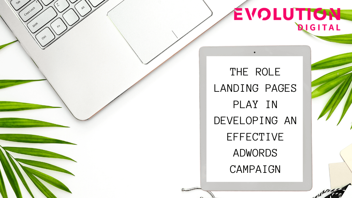 landing page for adwords